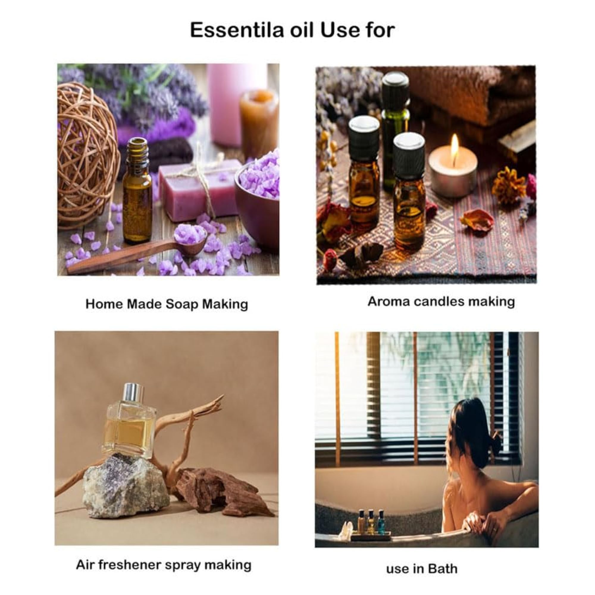 Pure Bulgarian Rose Essential - Natural Aromatherapy, 10ML